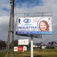 billboard wyklejony papierem blueback billboard wyklejony papierem blueback